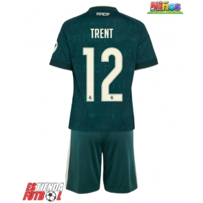 Real Madrid Alexander-Arnold #12 Segunda Equipación Niños 2026-27 Manga Corta (+ Pantalones cortos)
